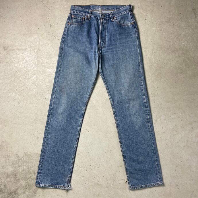 90年代 リーバイス Levi's 501 ジーンズ ストレートデニムパンツ USA製 レディースM(w26) ヴィンテージ /eaa246978レディースM表記サイズ