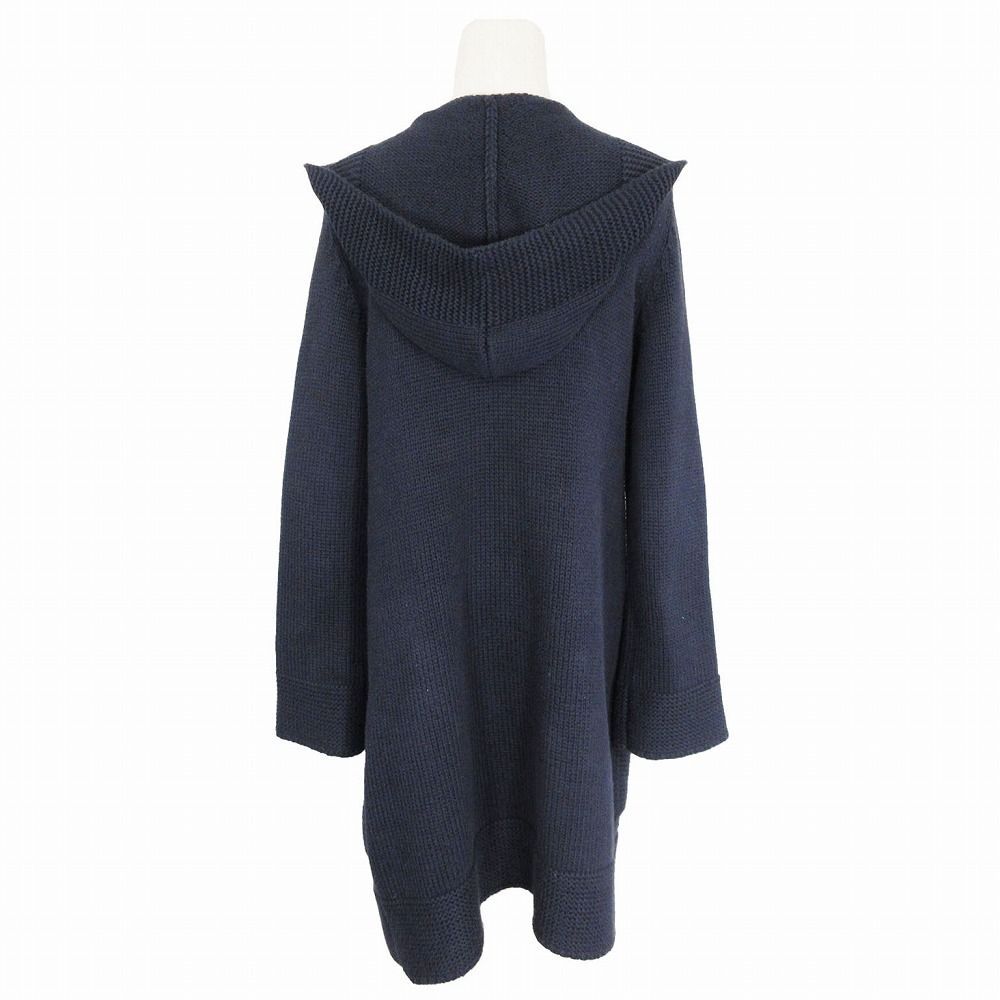 FOXEY NEWYORK ロングニットカーディガン　フード　ゆったりめ FOXEY NEWYORK ロングニットカーディガン フード ゆったりめ
