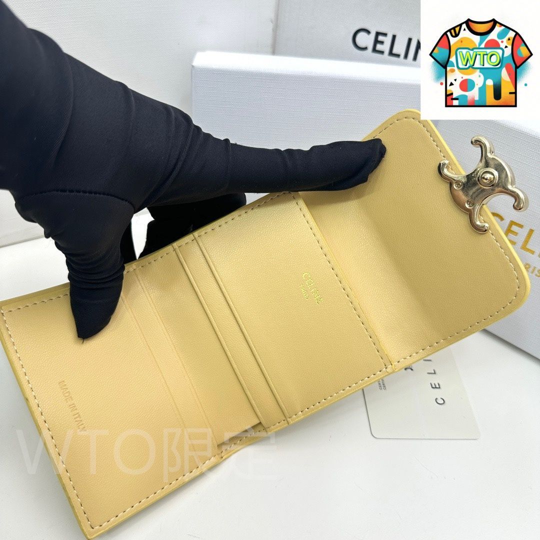  今日 Celine セリーヌ 新しい凱旋門2ピースセット 頭層牛皮で仕上げ精緻でファッショナブル-WTO輸入2 財布 キッズファッション小物