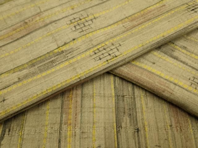 平和屋着物▽上質な紬　単衣　絞り　横段文　正絹　逸品　AAAS4936fy 平和屋着物▽上質な紬 単衣 絞り 横段文 正絹 逸品 AAAS4936fy - メルカリ