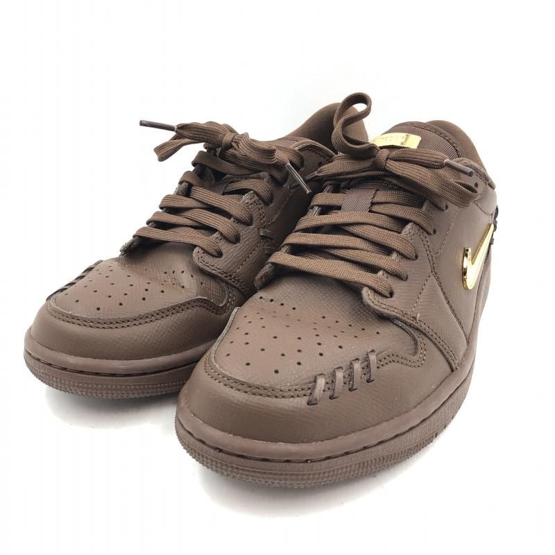 【中古】NIKE AIR JORDAN 1 METHOD OF MAKE FN5032-201 ブラウン size 26cm ナイキ エアジョーダンワン[24]