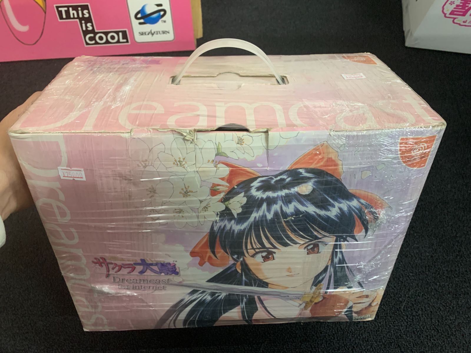 Dreamcast サクラ大戦 仕様 本体 動作確認済 変色 欠品有 ドリーム