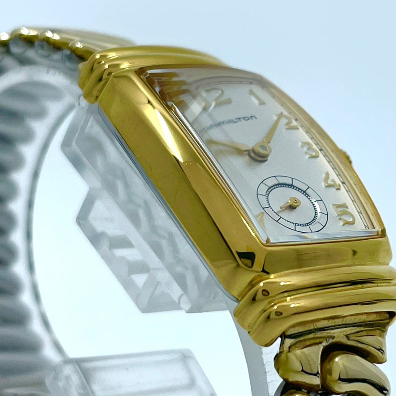 【新品電池】173 ハミルトン レディース トノー 可愛いミニサイズ 人気 アメリカン クラシック Lady Hamilton Vintage Quartz