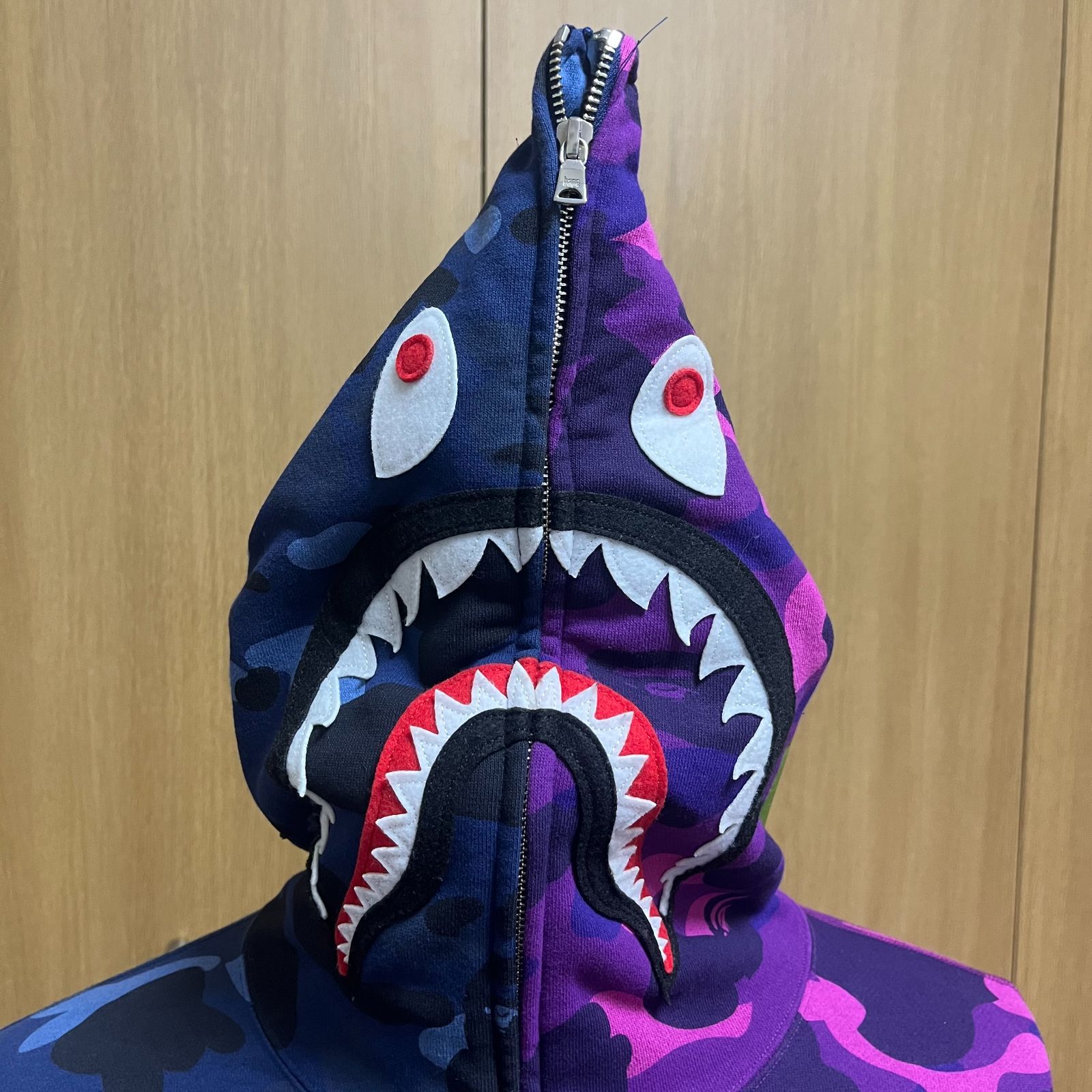 ア ベイシング エイプ セパレート シャークフルジップパーカー【新品 未使用品】 楽天市場】A BATHING APE(エイプ)COLOR CAMO SEPARATE SHARK FULL ZIP