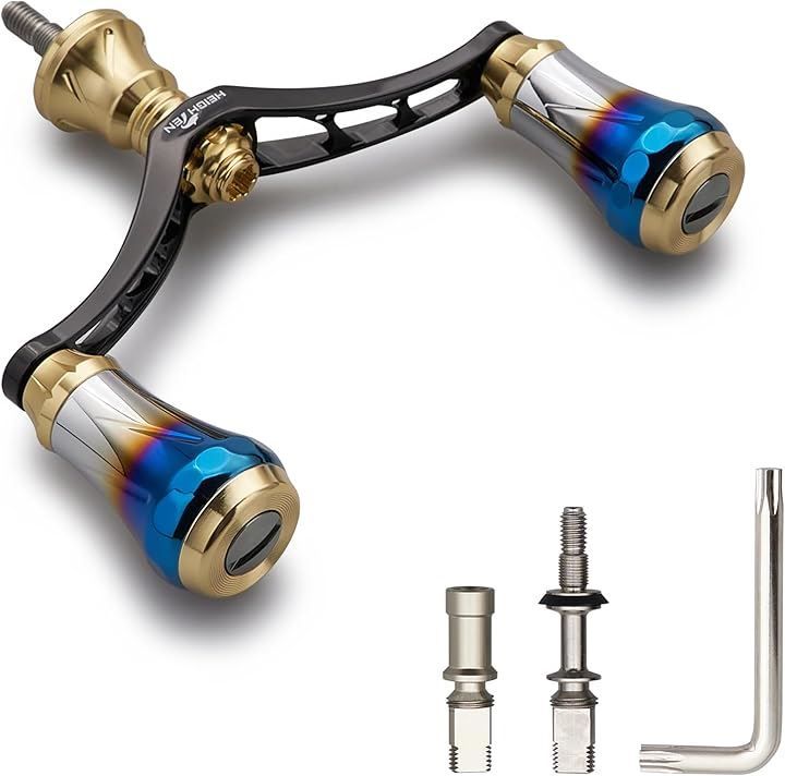 HEIGHTEN V3.0 80/98mm リール ハンドル 航空アルミ製 シマノ ダイワ