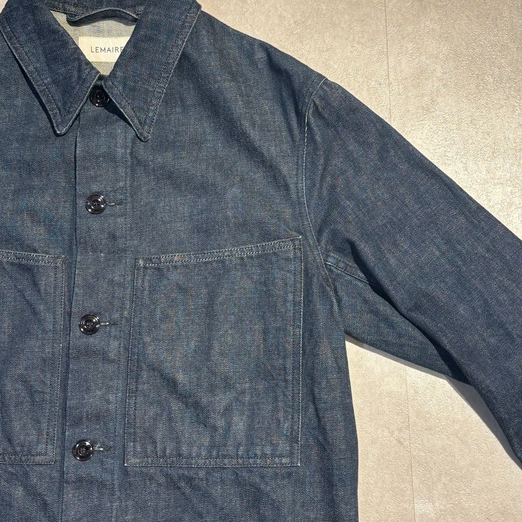 LEMAIRE ルメール 21AW DENIM OVERSHIRT デニムシャツ M213