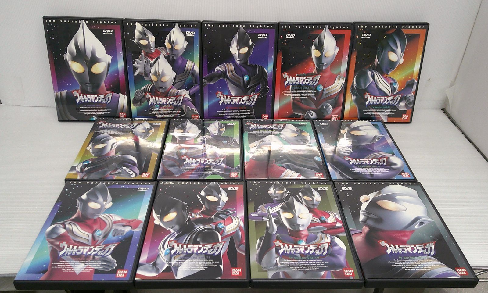 開封品】ウルトラマンティガ 全13巻セット【ケース擦れ有】 - メルカリ