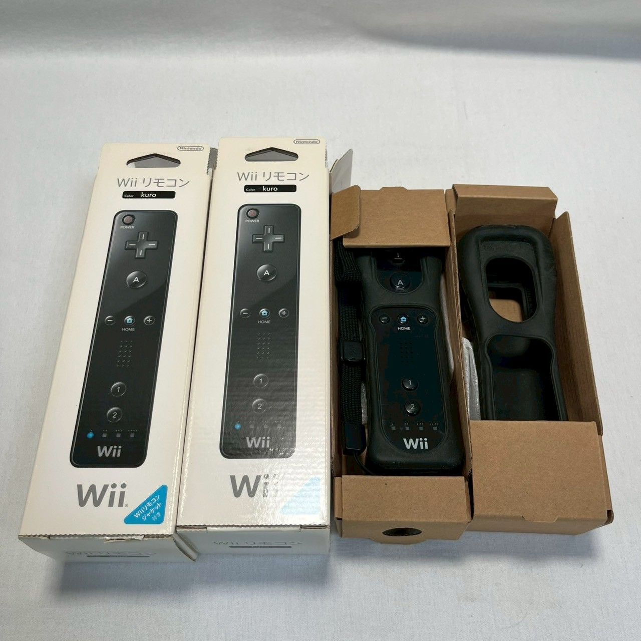✨動作未確認✨】Wii/本体一式セッ/黒/マリオカート/ハンドル/ソフト付 