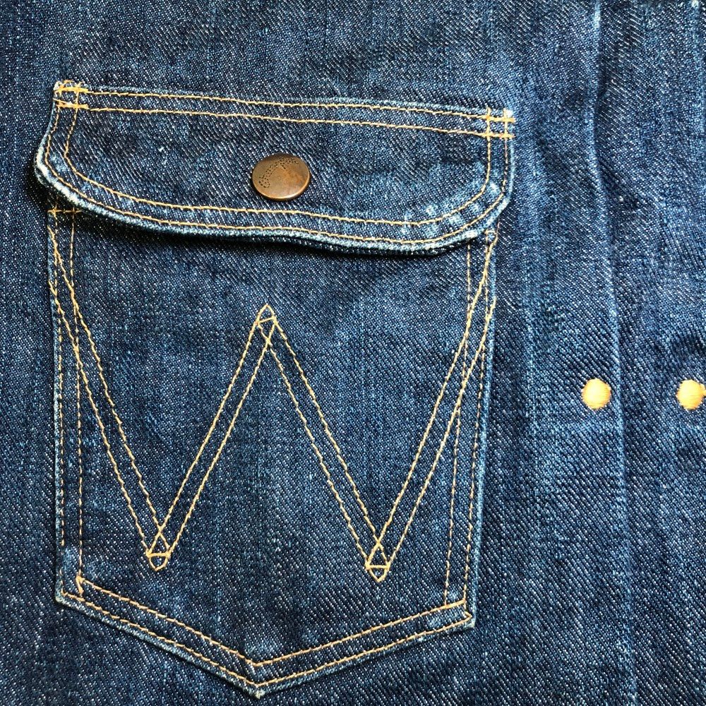 07w2250☆ Wrangler ラングラー デニムジャケット 111MJ 復刻