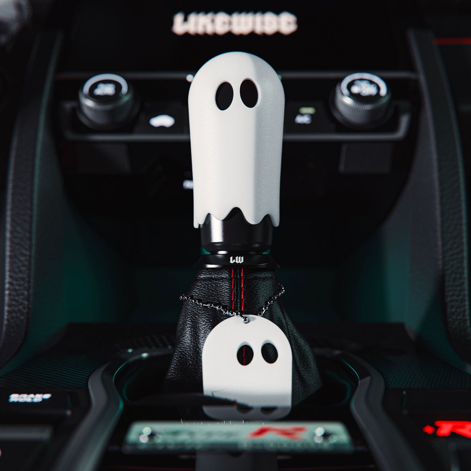 限定品】ライクワイズ GHOST GHOST シフトノブ ハロウィン Likewise ...