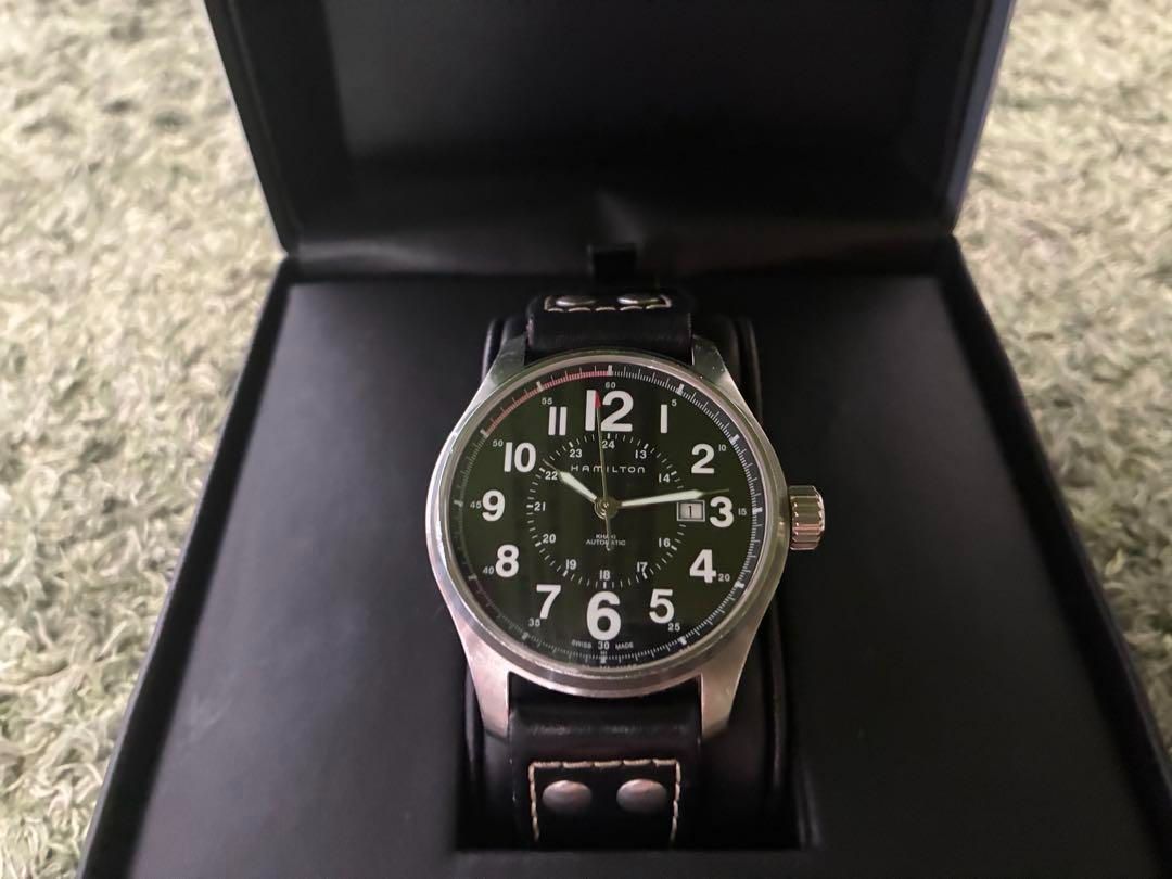 ハミルトン カーキオフィサーオート (本体のみ) HAMILTON(ハミルトン