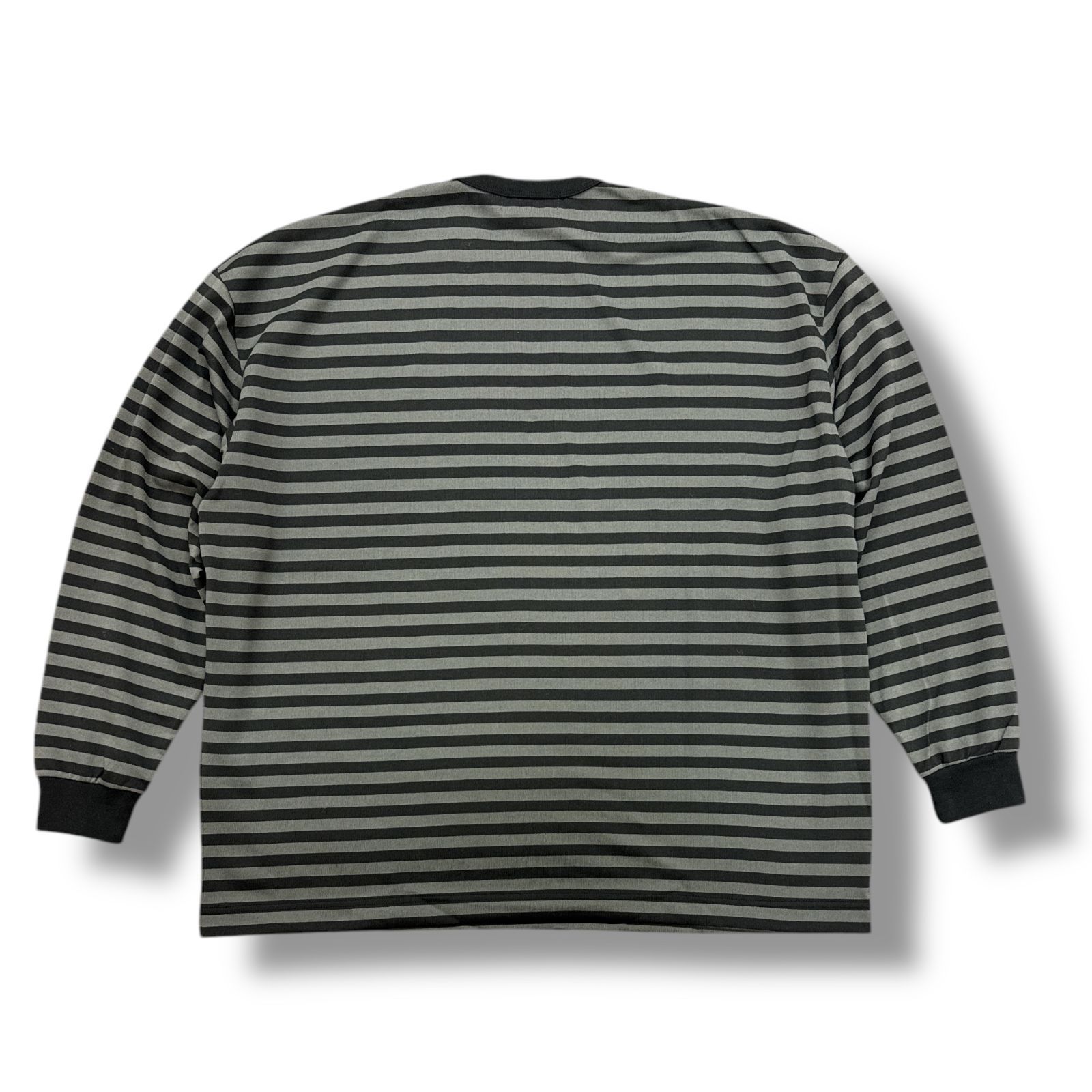 COOTIE クーティー　ロンT ボーダー クーティーcootie ボーダーロンT グレー L COOTIE （ クーティー）CTE