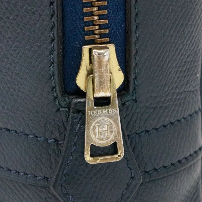 エルメス HERMES エッフェル クシュベル (レザー) GD金具 〇Y刻印 1995