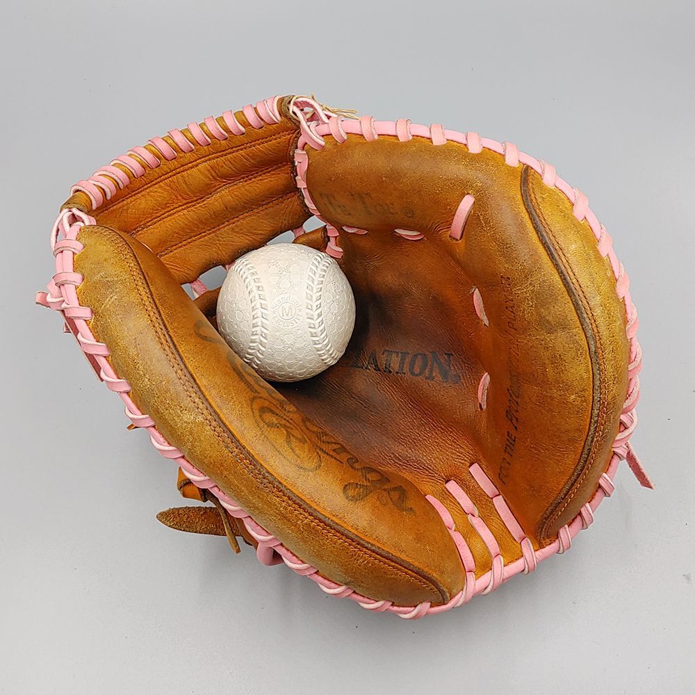 デザインリメイク済み】 ローリングス 軟式用 キャッチャーミット