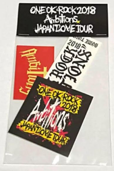 当店だけの限定モデル ROCK（ワンオクロック）2018 OK ONE AMBITIONS TOUR DOME JAPAN お絵かき・ねんど・シール