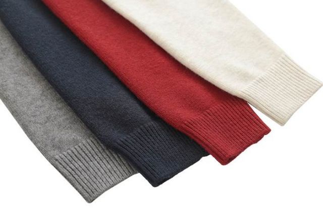 トップス ニットソー セーター カーディガン 袖あり 長袖 Vネック 襟