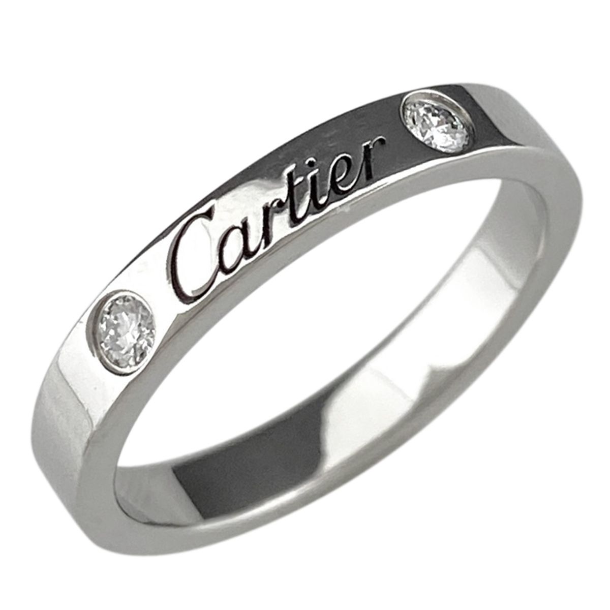 Cartier カルティエ　ウェディングリング　11号　プラチナ1895weddingband