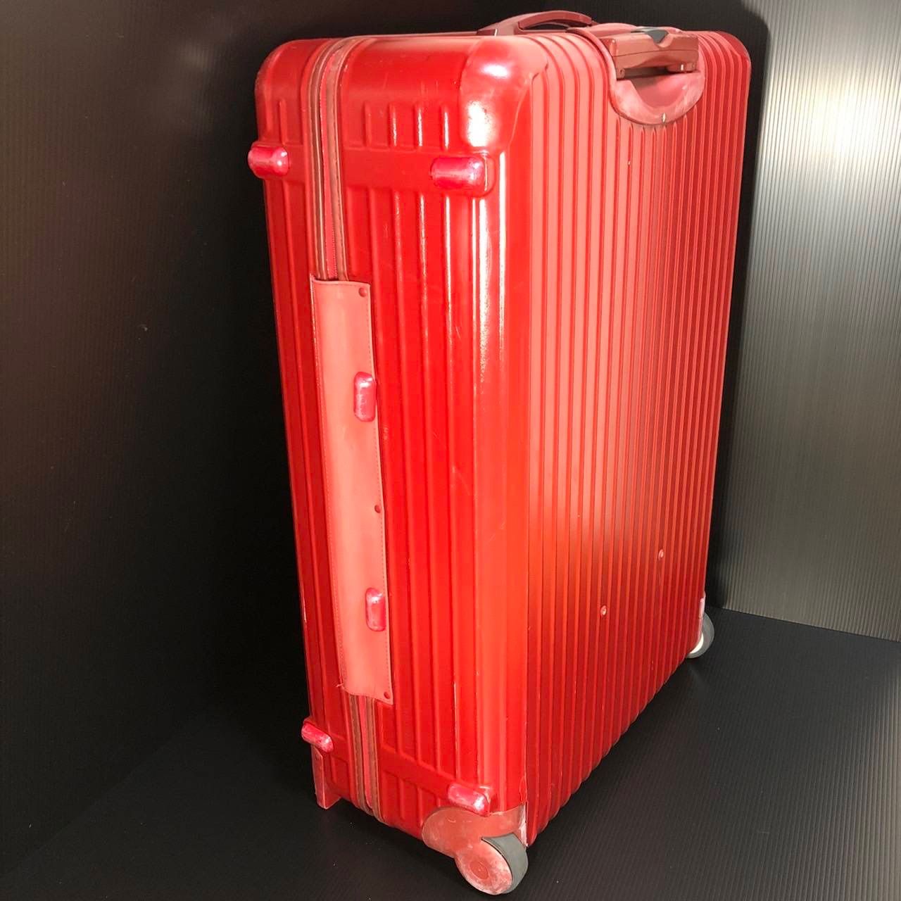 リモワ RIMOWA サルサ レッド2輪 廃盤 軽量104L キャリーケース