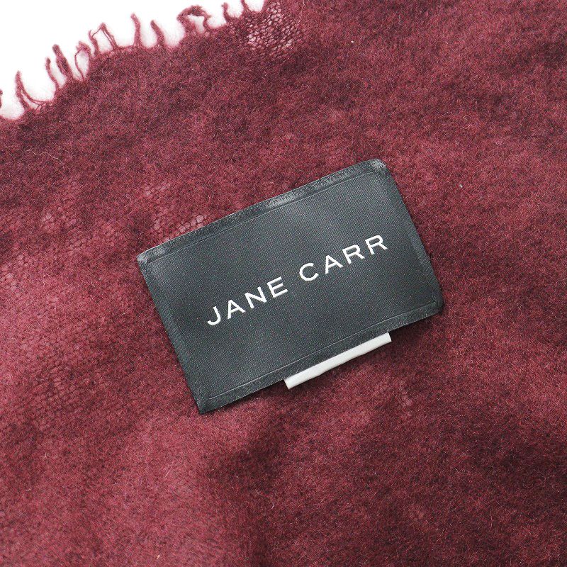 美品 近年 ジェーンカー JANE CARR カシミヤ100% 大判ストール