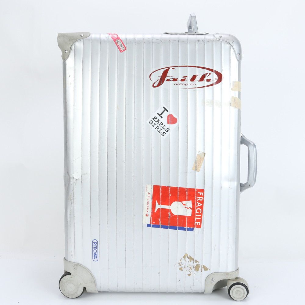 リモワ アルミ シルバー スーツケース キャリー トラベル バッグ 出張 旅行 トランク A4 ビジネス 紳士 メンズ RUE CU18-1