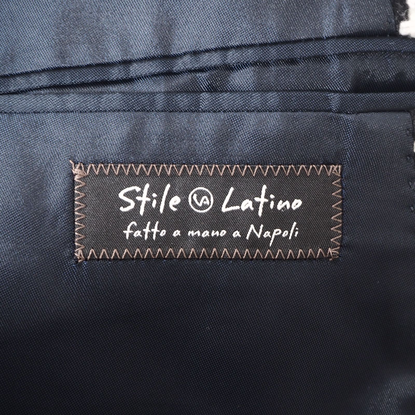 イタリア製⭐︎ダブルブレストコート サイズ48 極美品 Stile Latino スティレラティーノ イタリア製 ダブル
