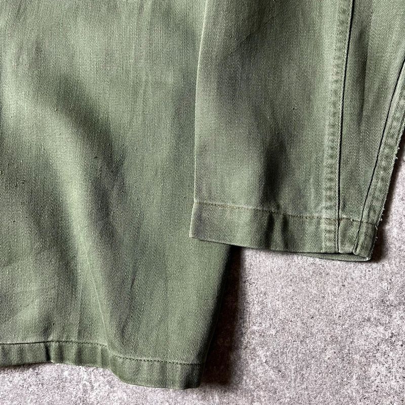 50s US ARMY 米軍実物 13スター コットン サテン ユーティリティ