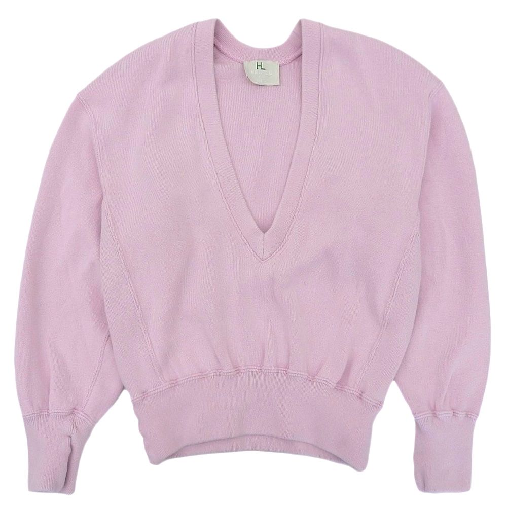 【WEB限定】 美品 V シルク コットン ロンハーマン別注 ヘリル HERILL 24SS トップス