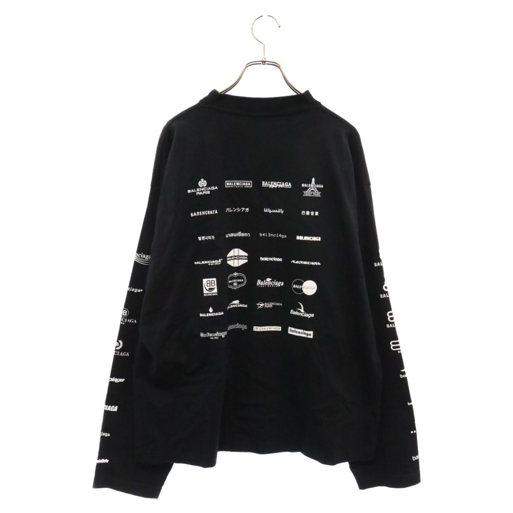 BALENCIAGA (バレンシアガ) 23SS ロゴプリント ARCHIVES LOGOS L/S TEE  