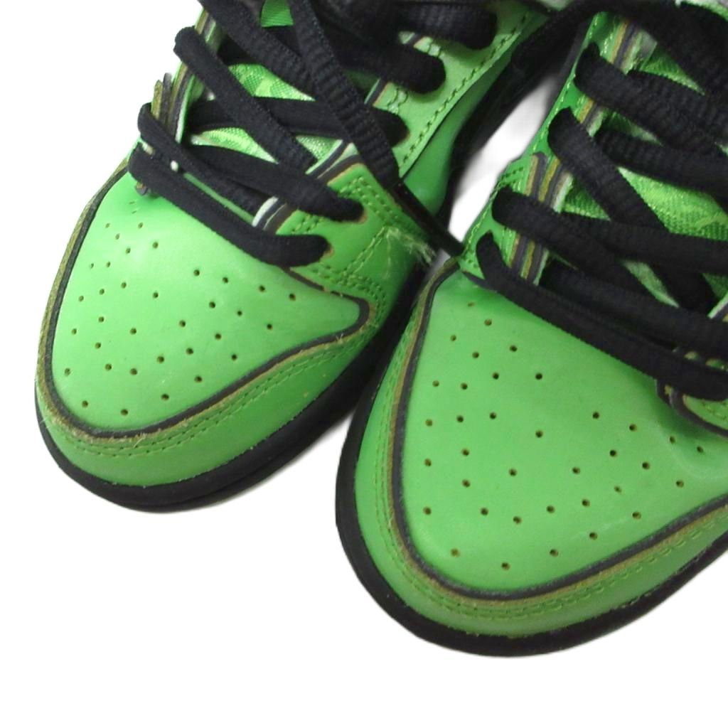 ナイキ NIKE The Powerpuff Girls Nike SB Dunk Low Pro ダンク ロー スニーカー ローカット シューズ 靴 18.5cm 緑 グリーン 黒 ブラック FZ8832-300 STEELWINDOWSANDDOORS_COM