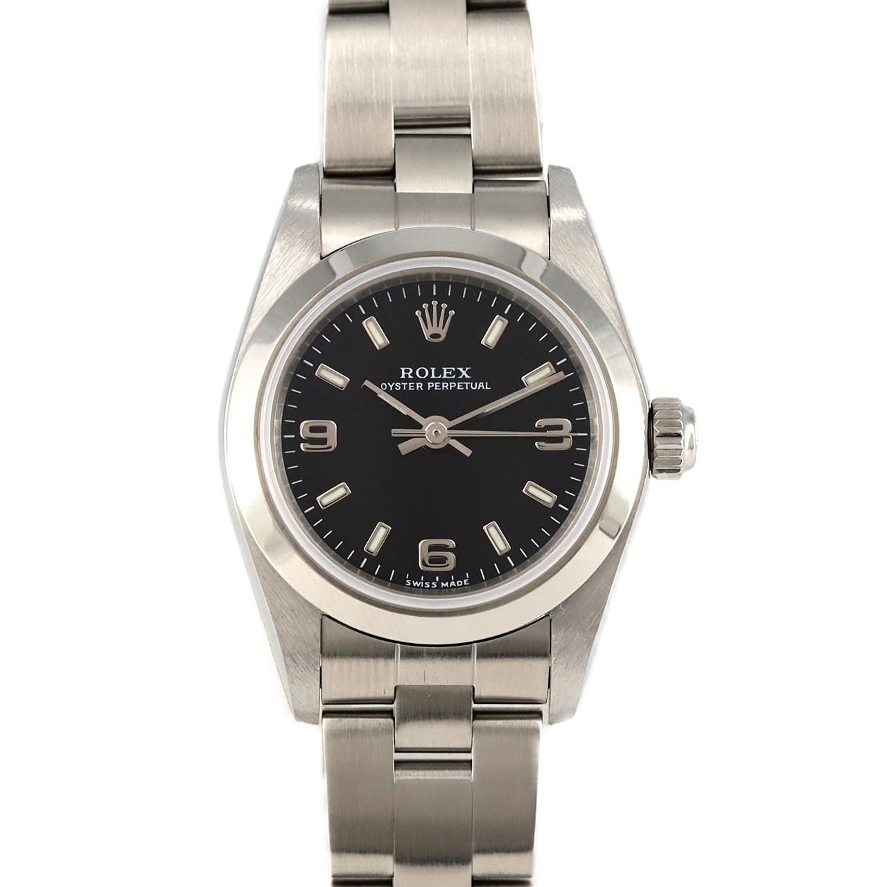 ロレックス オイスターパーペチュアル 76080 SS 自動巻 D番 - メルカリ 