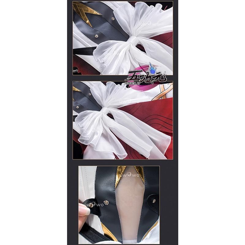 ♥ UWOWO 鳴潮 コスプレ ツバキ 衣装 ウィッグ 靴 追加 CS1003BJ 文化祭 LNAILSPERTH_COM