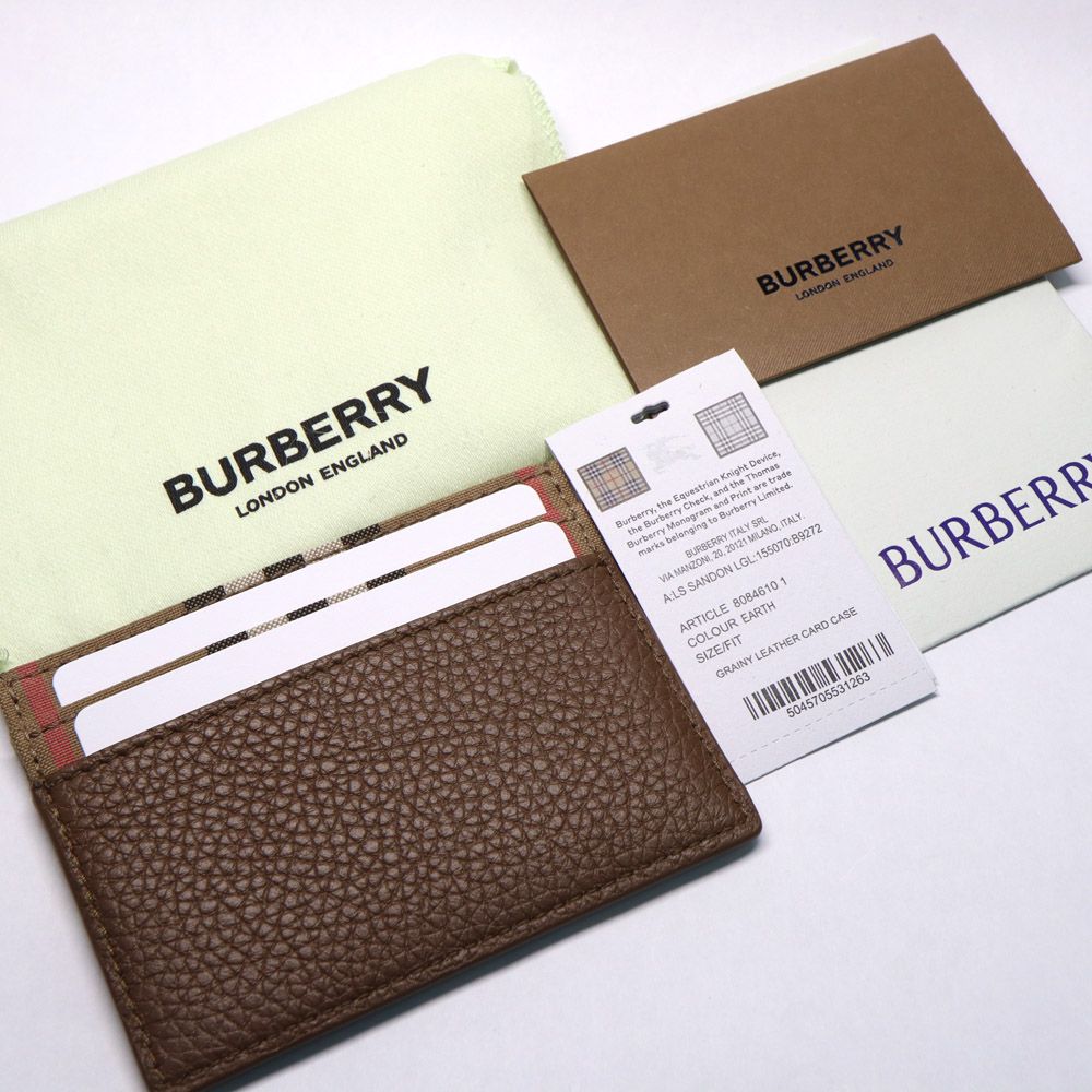 BURBERRY バーバリー　ノバチェック　名刺入れ　カードケース 美品☆バーバリー カードケース パスケース 名刺入れ ノバ