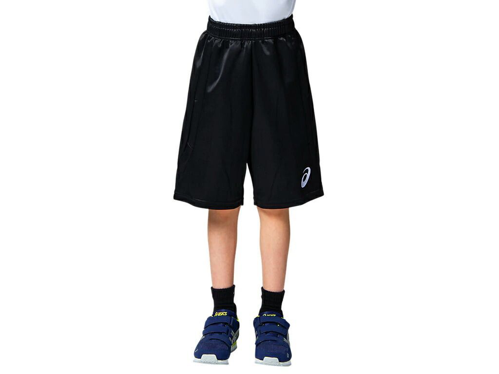アシックス Jr.トレーニングハーフパンツ パフォーマンスブラック 140