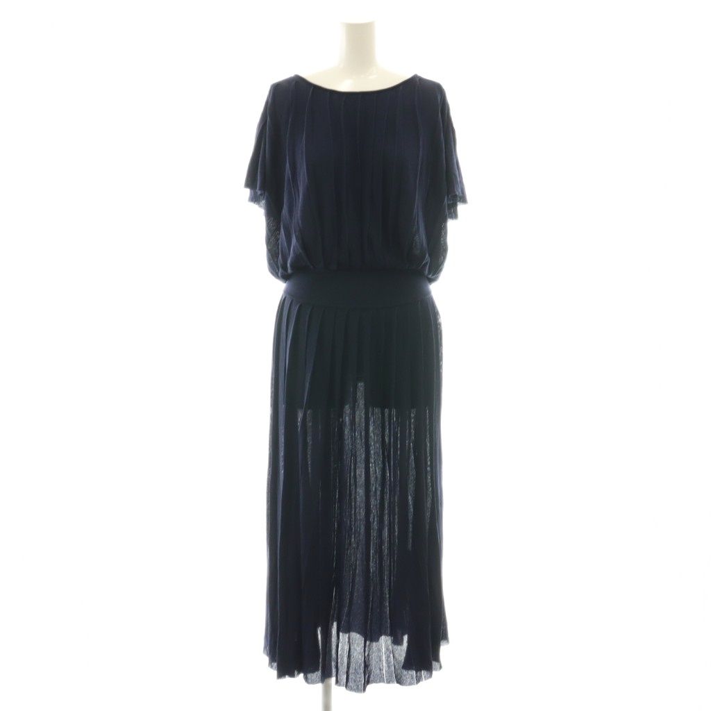 エンポリオアルマーニ EMPORIO ARMANI プリーツ 半袖 ニット