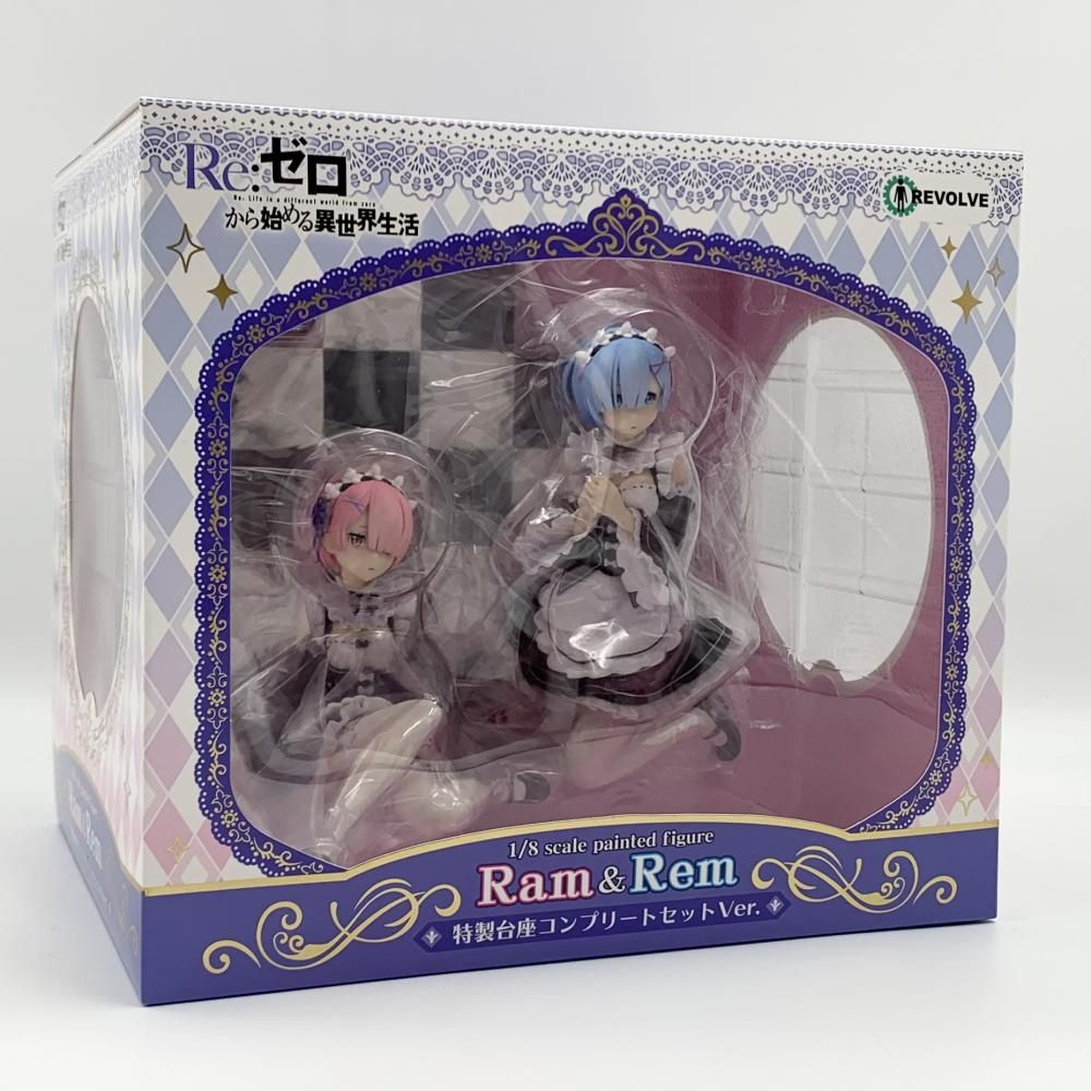 Re：ゼロから始める異世界生活 ラム＆レム特 製台座コンプリートセット Ver. Re:ゼロから始める異世界生活 ラム＆レム 特製台座コンプリートセットVer.