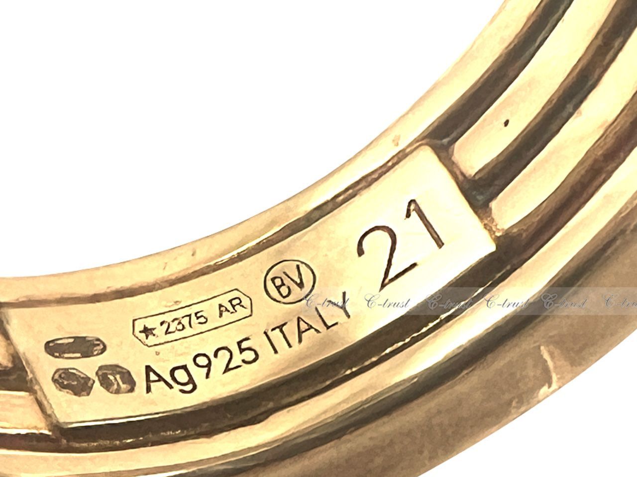 BOTTEGA VENETA ボッテガヴェネタ リング RING 指輪 ロゴ スターリング 