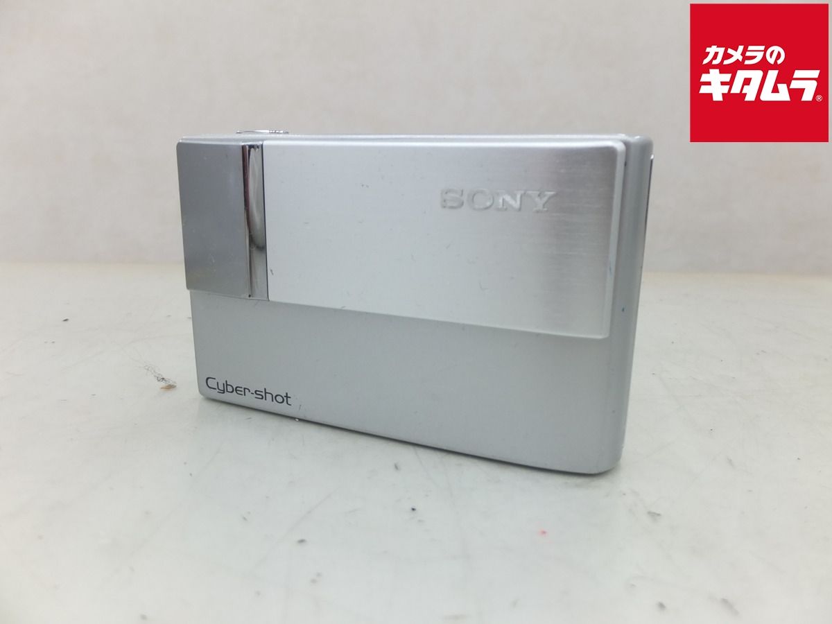 並品 ソニー SONY DSC-T10 シルバー 720万画素