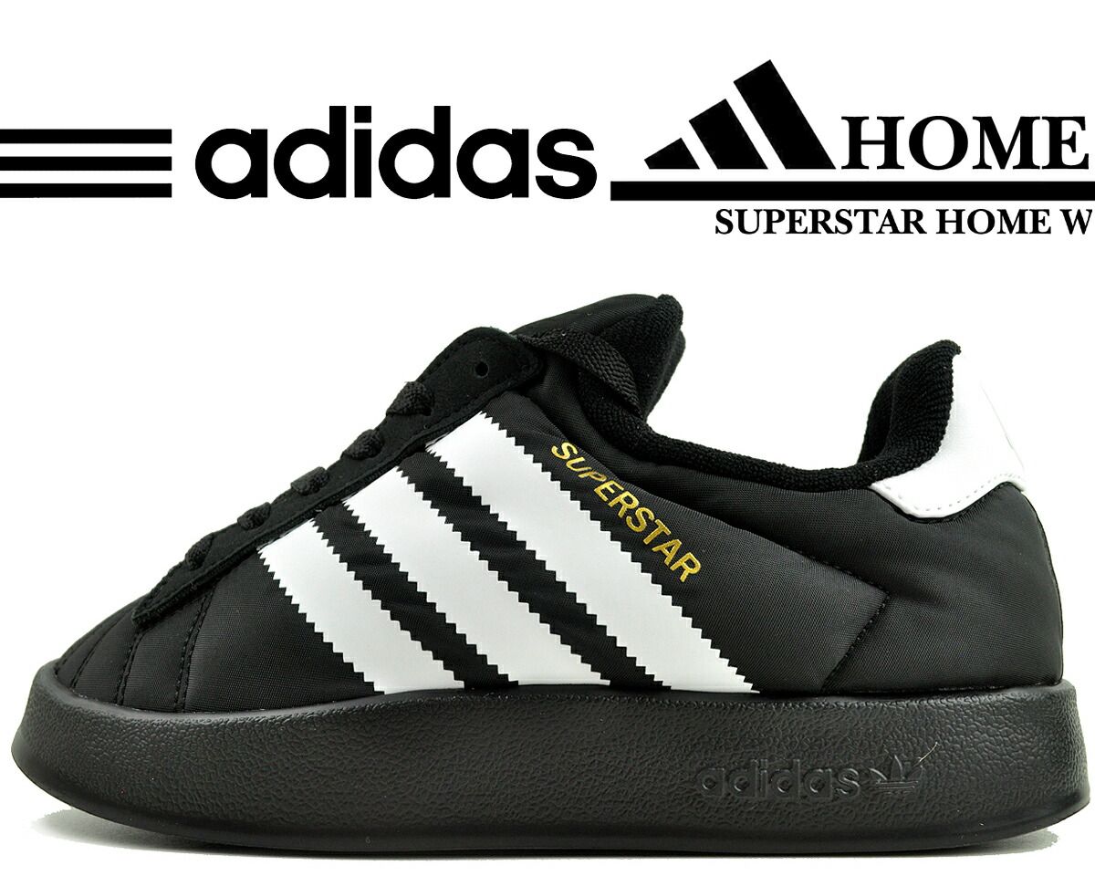 アディダス スーパースター ホーム ウィメンズ adidas SUPERSTAR HOME W CBLACK|COBBLU|CBLACK ih5502 コアブラック コバルトブルー コアブラック サンダル