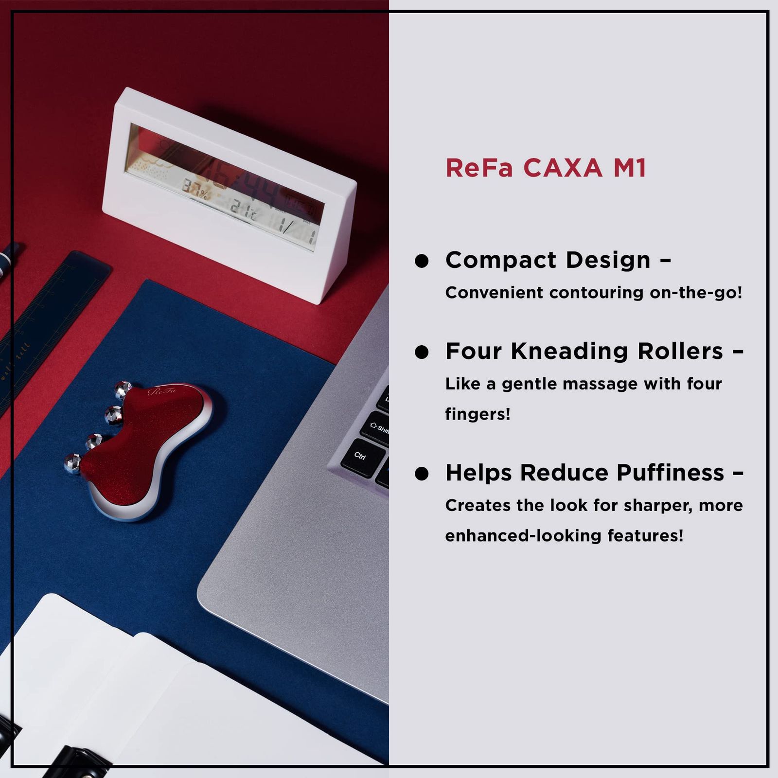 ReFa カッサM1 パールホワイト - 美顔用品