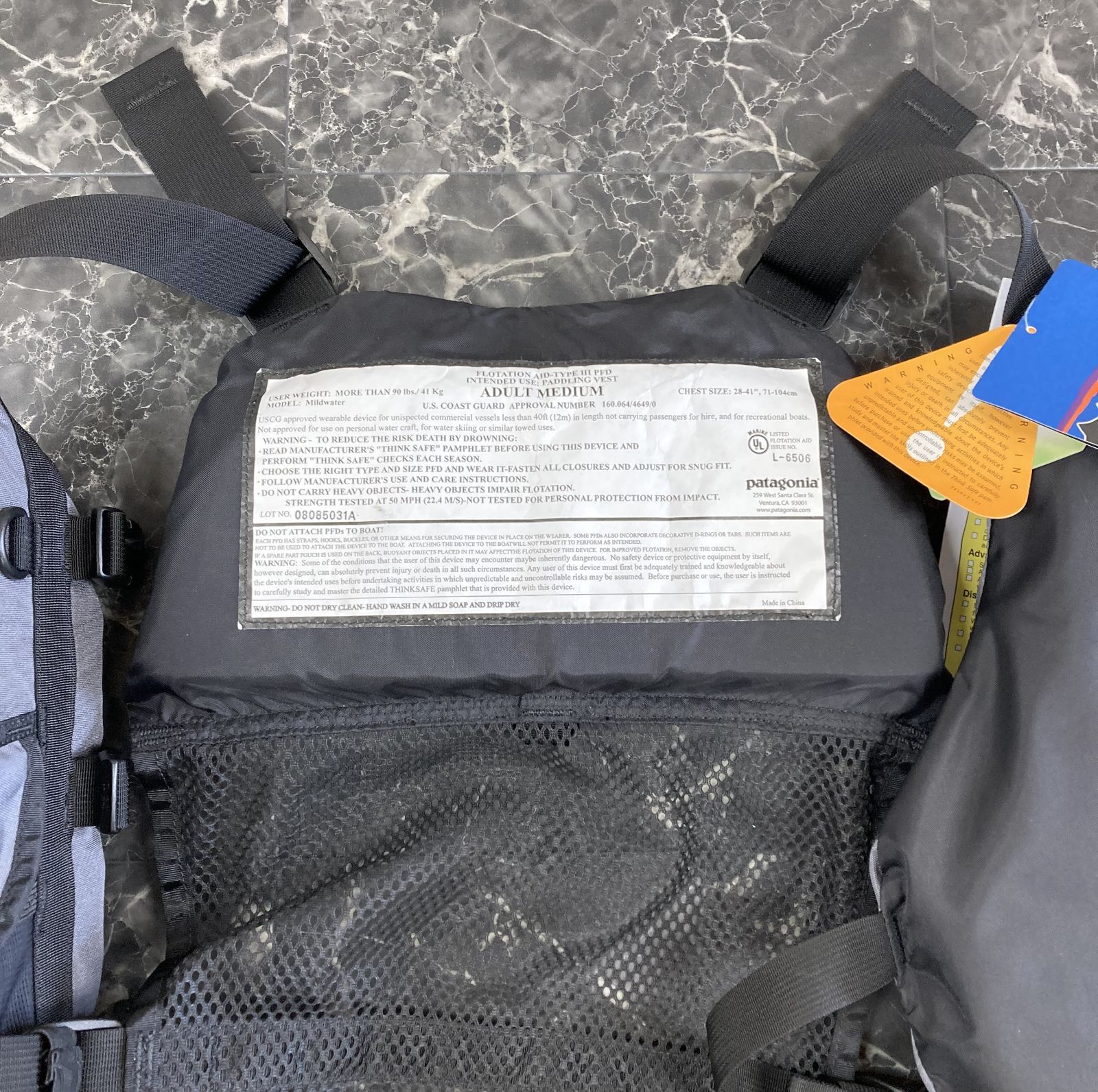 66. patagonia パタゴニア ハイウォーター PFD ベスト ライフ