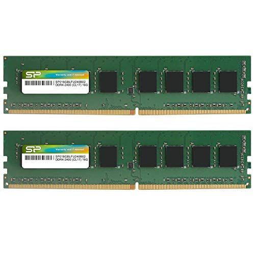 16GB×2枚_DDR4-2400_単品 シリコンパワー デスクトップPC用メモリ DDR4