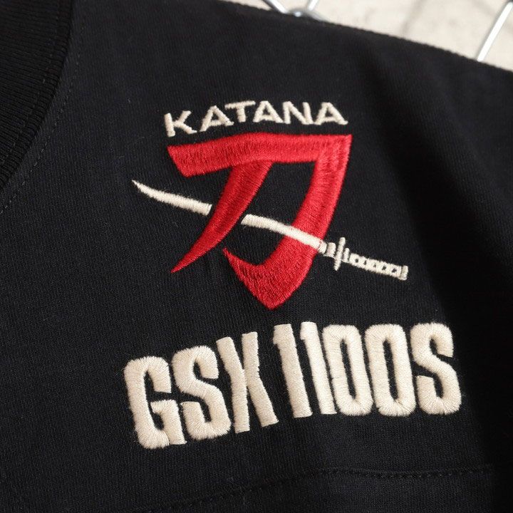 VANSON SUZUKI KATANA 半袖TEE SMV-2502 半袖Tシャツ バンソン スズキ