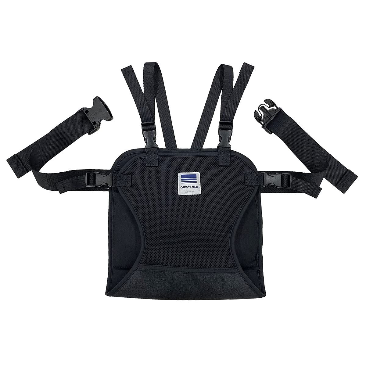 チェアベルト ショルダー-メッシュ 01-140 日本エイテックス ブラック ワンサイズ