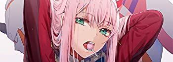 【中古】【輸入品・未使用】アニメ for Darl in The FRANXX Zero Two 大型拡張ゲームマウスパッドマット、ステッチエッジ、極厚3mm、ワイドu0026ロングマウスパッド 31.5インチ