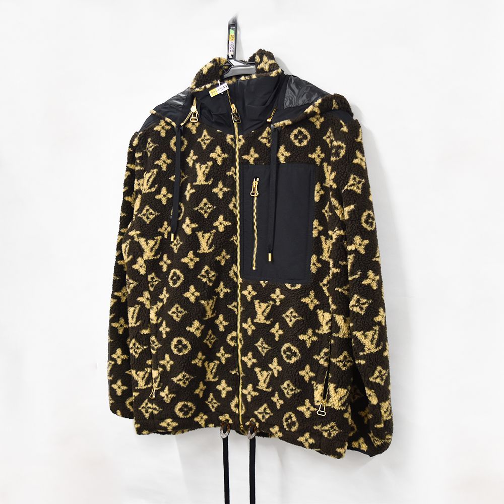 LOUIS VUITTON ルイヴィトン モノグラム フード ジップアップ