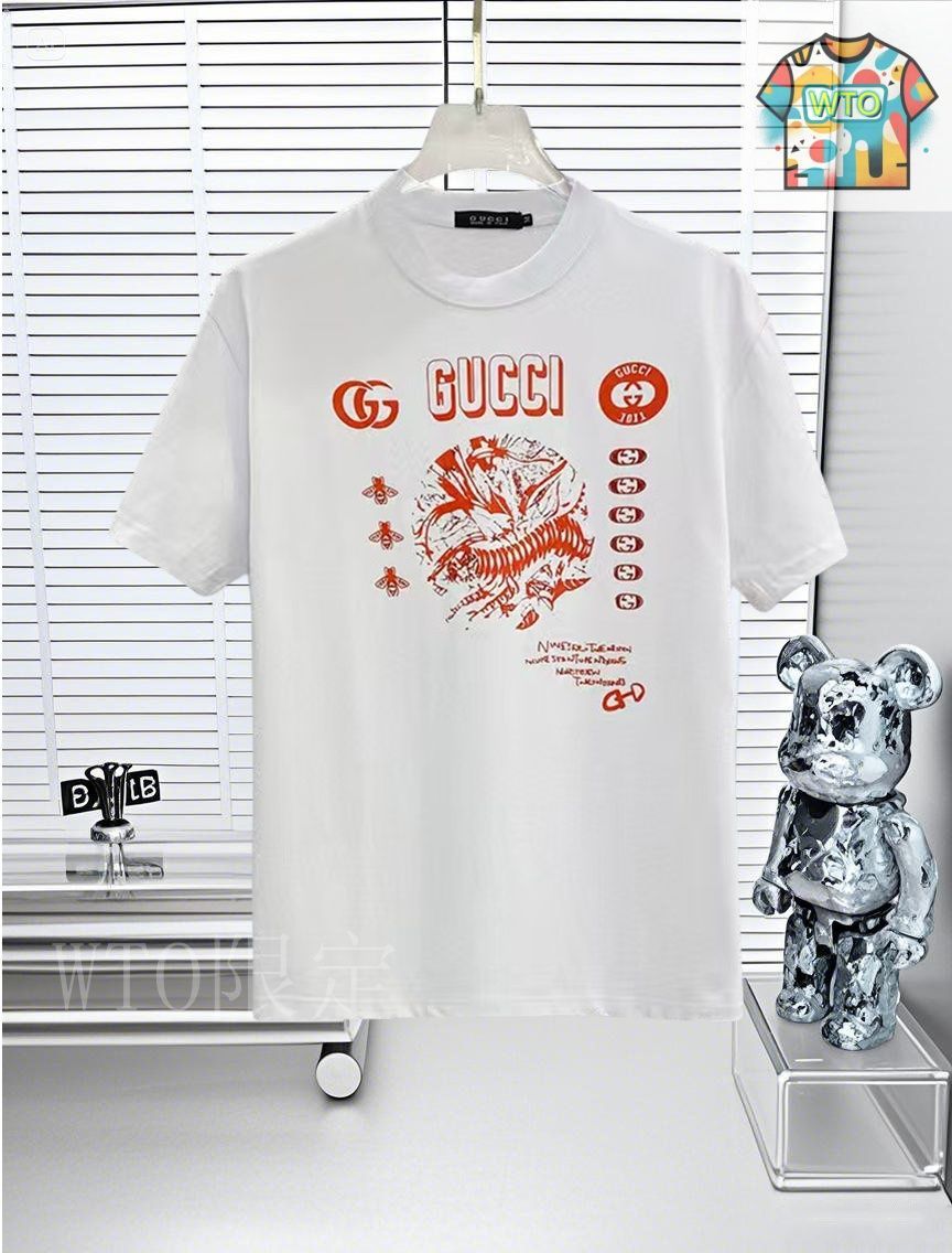 GUCCI★グッチ★ ニャンコ桜もちTシャツ★１６５cmＳサイズ★２回使用美品 最高の品質 GUCCI☆グッチ☆ ニャンコ桜もちTシャツ☆165cmS