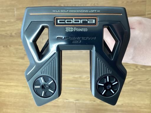 コブラ KING SUPERNOVA-20 2025 ショートスラント 34インチ パター PT スチール フレックスその他 メンズ 男性用 右利き 右用 Cランク ゴルフクラブ