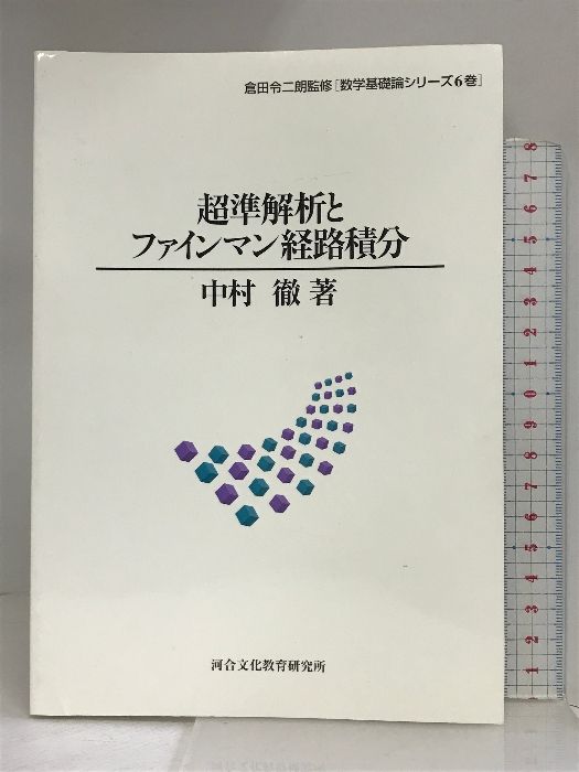 超準解析とファインマン経路積分 (数学基礎論シリーズ) 河合文化教育研究所 中村 徹