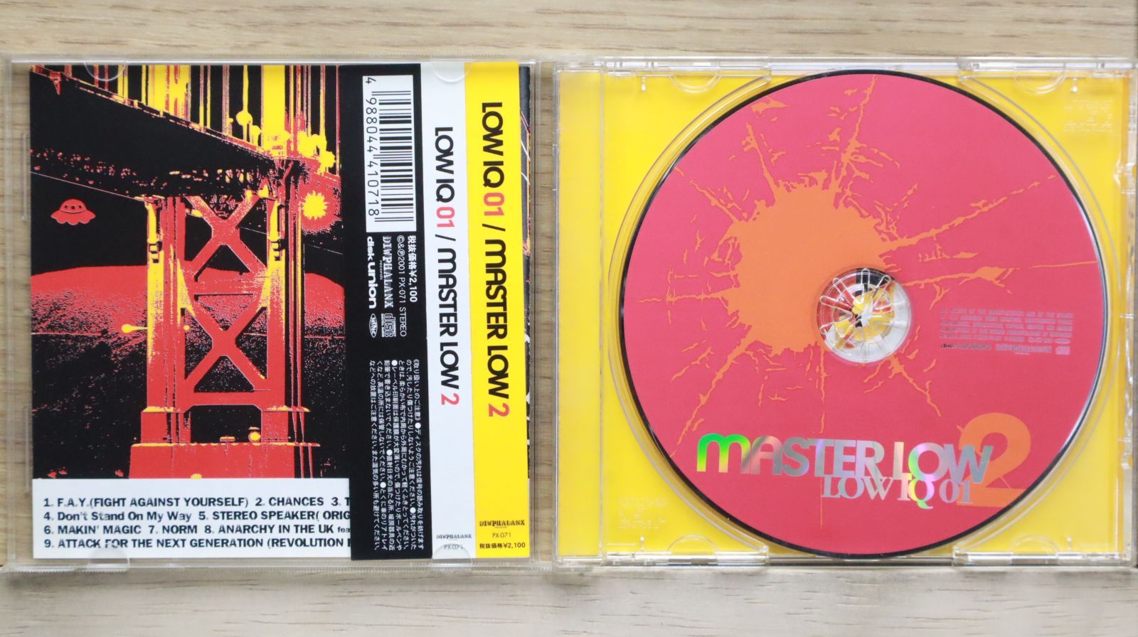 国内盤CD☆ロー・アイキュー・イチ/LOW IQ 01□ Master Low 2