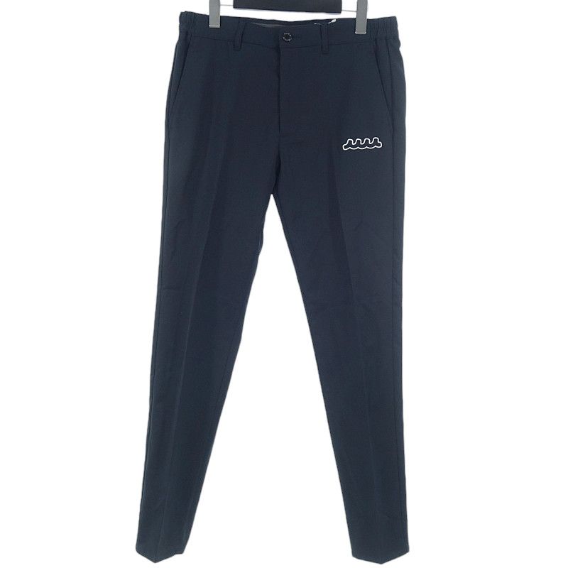ムータ|MUTA GOLF ゴルフ ロゴ ストレッチ ツイル スラックス パンツ ネイビー サイズ メンズ5